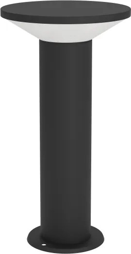 Eglo 901841 - Lampada LED da esterno RIGOSA LED/10W/230V 35 cm IP44 nera