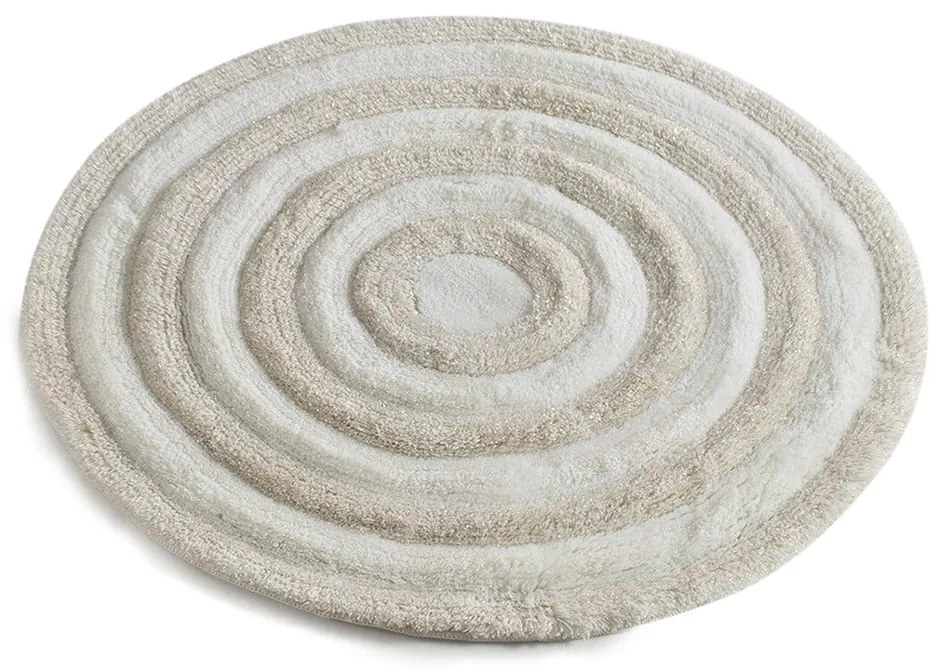 Tappetino da bagno crema 90x90 cm - Foutastic