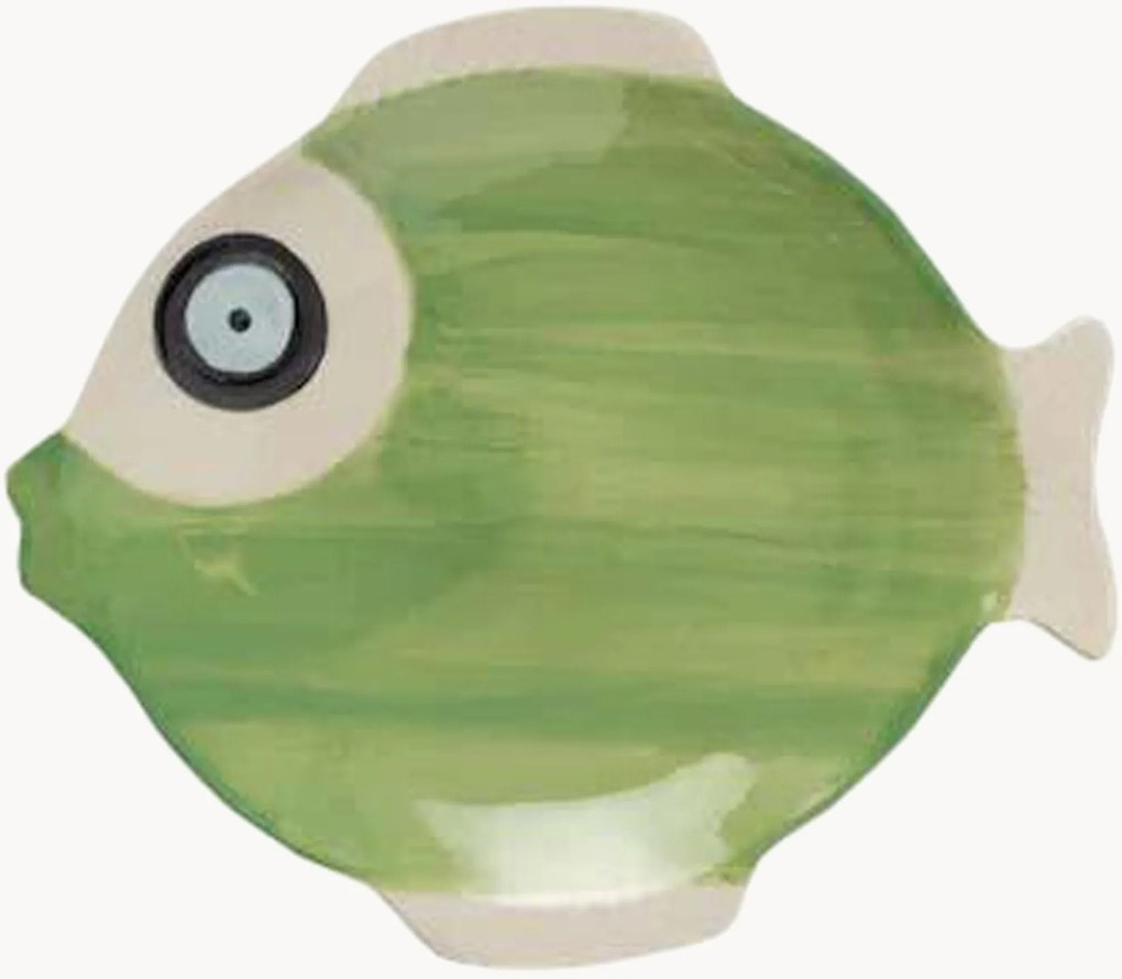Piatto da dessert in ceramica Tidal Fish