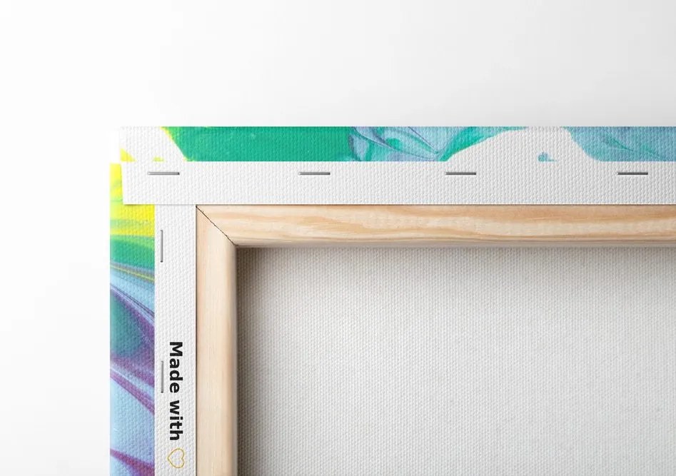 Stampa su tela – Astrazione in colori pastello