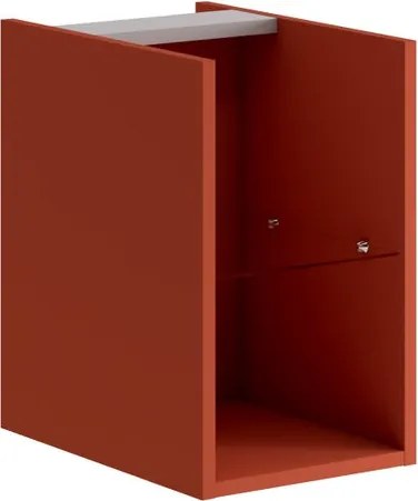 Scocca per base sottolavabo Opera laccato opaco paprika L 30 x H 50 x P 45.5 cm