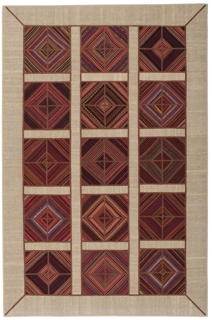 Kilim Tappeto 200 x 310 (Iran) Tessuto A Mano