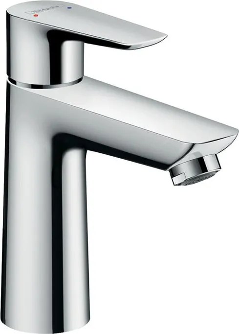 Rubinetto per lavabo Talis cromato HANSGROHE getto laminare cristallino a canna media