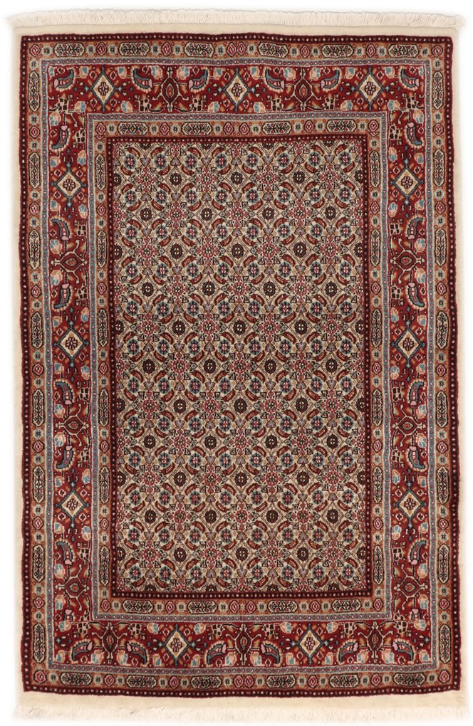 Moud Tappeto persiano 150x100 (Iran) Annodato A Mano