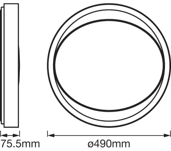 Ledvance - Plafoniera LED dimmerabile SMART+ EYE LED/32W/230V Wi-Fi