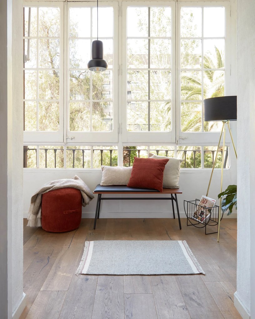 Kave Home - Portariviste nero Aubrey