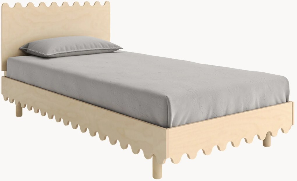 Letto per bambini fatto a mano Moss