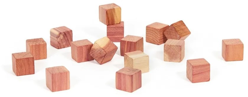 Set di 16 cubi in legno di cedro per il guardaroba Cedar - Compactor