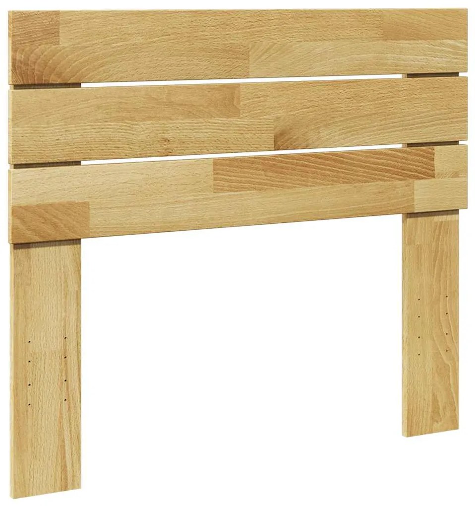 Testiera 75 Cm İn Legno Massello Di Rovere /