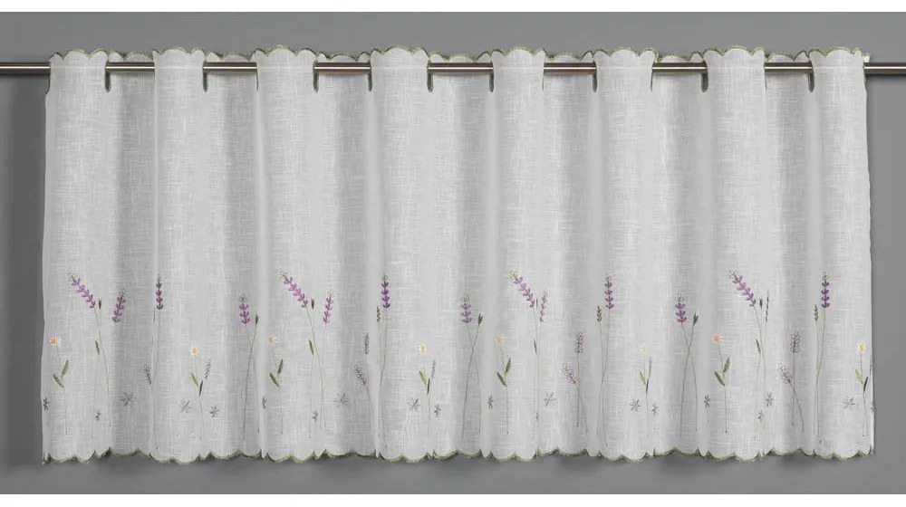 Tenda sottile bianca 135x45 cm Lavender – Sehlbach