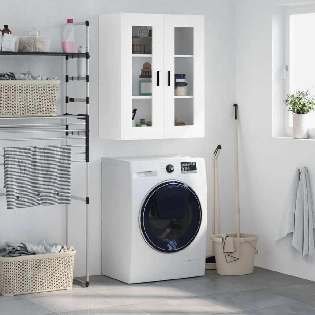 Mobile A Parete Bianco 69,5x34x90 Cm /