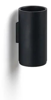 Coppa da parete in metallo nero per spazzolini da denti Rim - Zone