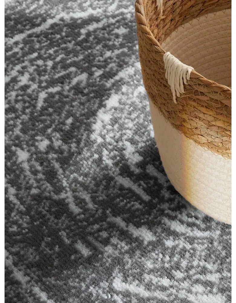 Tappeto rotondo grigio/color crema ø 120 cm Gloria Cavallo – Hanse Home