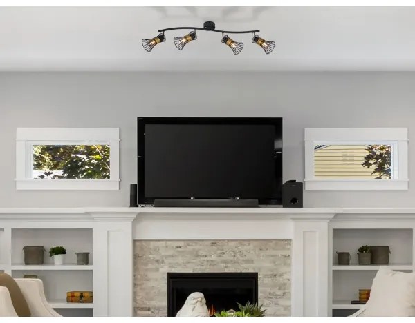 Globo 54814-4 - Luce Spot PURRA 4xE14/40W/230V