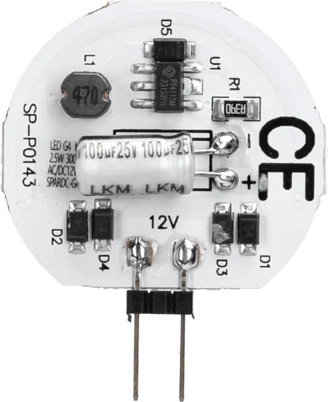 Lampadina LED G4/2,5W/12V 3000K - Aigostar