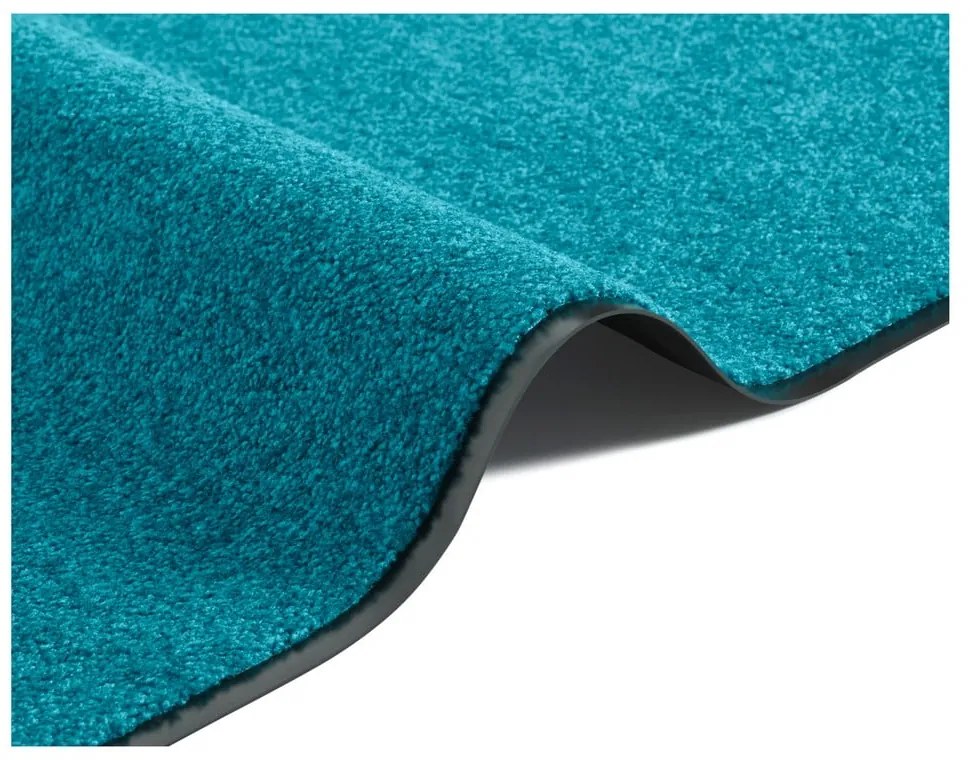 Tyrkysová rohožka Hanse Home Wash &amp; Clean, 39 x 58 cm