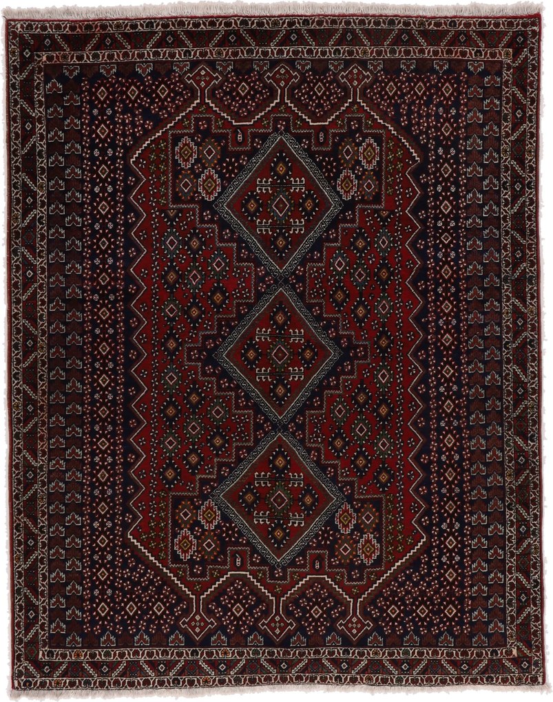 Afshar Tappeto persiano 200 x 160 (Iran) Annodato A Mano