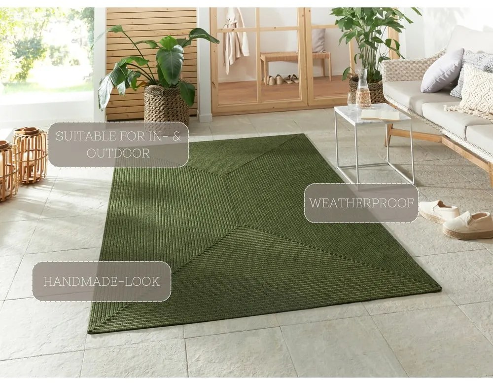 Tappeto verde per esterni 170x120 cm - NORTHRUGS