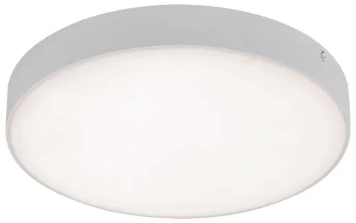 Rabalux - Plafoniera LED per bagno, 18W, 230V, 3000-6000K, IP44, bianco