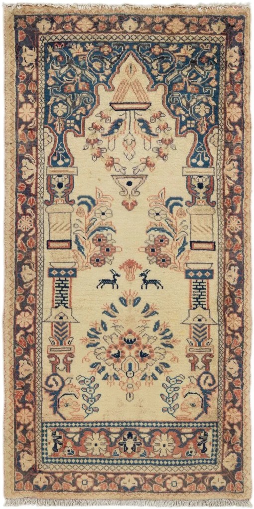 Sarouk Tappeto persiano 60x120 (Iran) Annodato A Mano