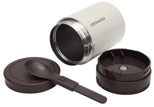 Contenitore termico per alimenti e bevande WAVE 0,5 l bianco