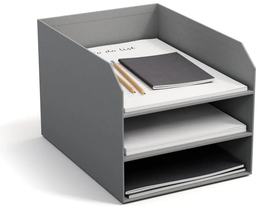 Organizer in cartone per documenti Trey Paper Laminate – Bigso