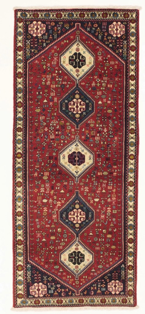 Abadeh Tappeto 80x190 (Iran) Annodato A Mano