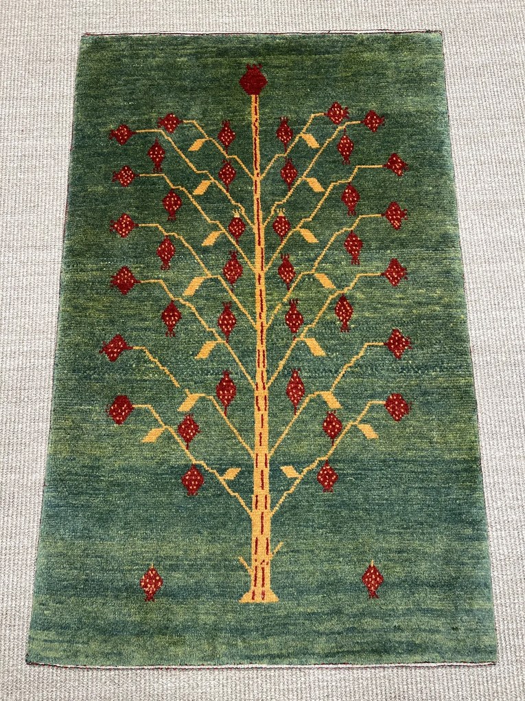 Gashguli Tappeto persiano 80x120 Verde (Iran) Annodato A Mano