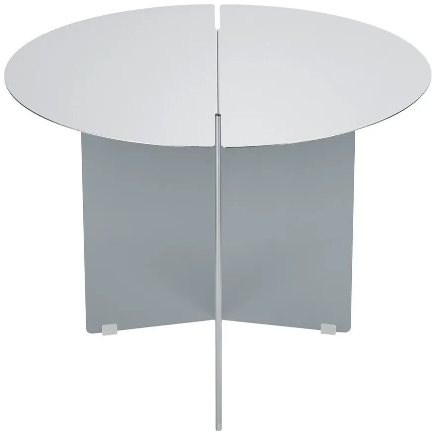 Tavolino rotondo in acciaio inox ø 50 cm Oru – Blomus