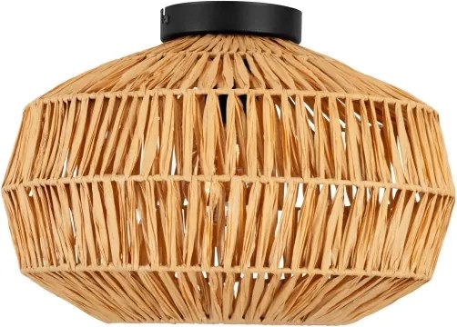 Eglo 44142 - Plafoniera SHELDON 1xE27/40W/230V marrone