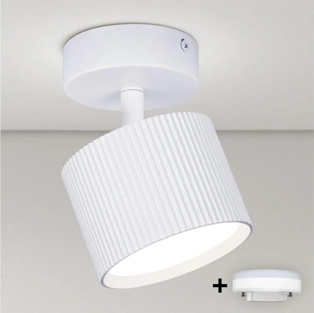 Brilagi - LED Faretto STRIPY 1xGX53/15W/230V bianco