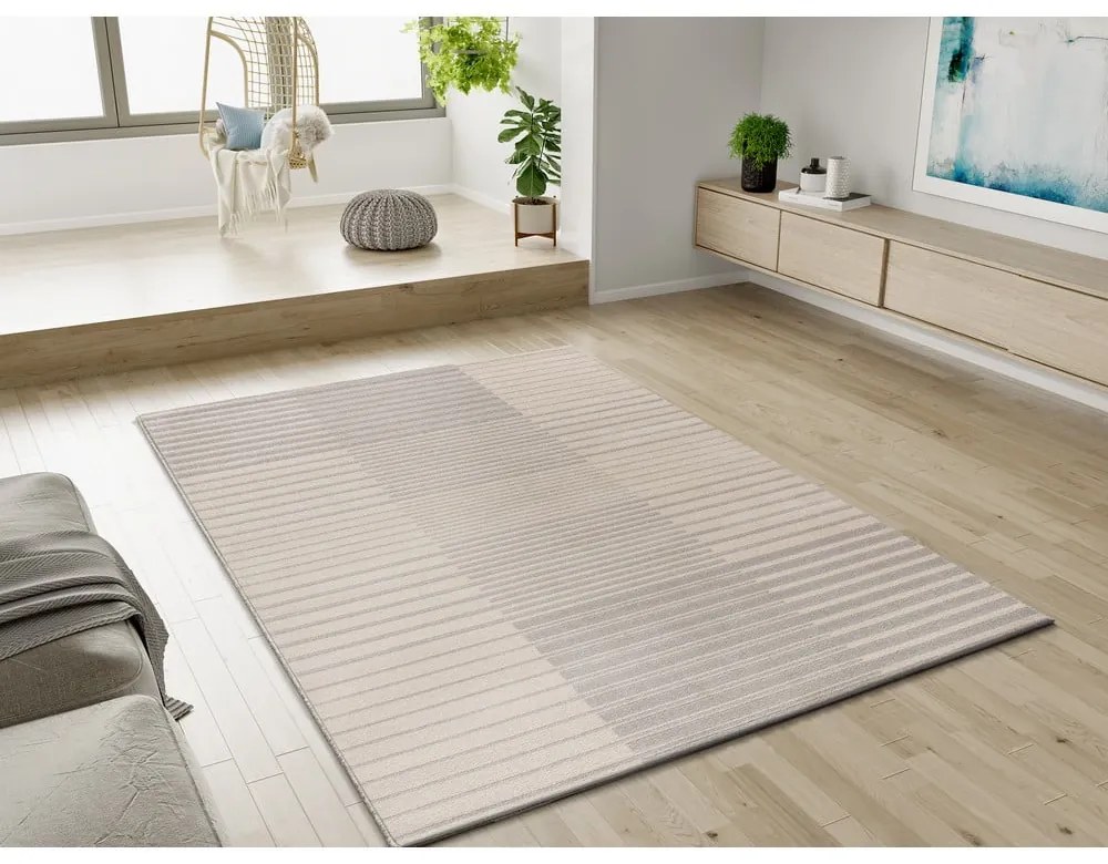 Tappeto grigio chiaro 120x180 cm Optica - Bonami Selection