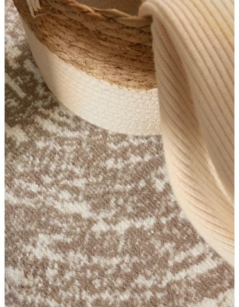 Tappeto rotondo beige/color crema ø 160 cm Gloria Cavallo – Hanse Home