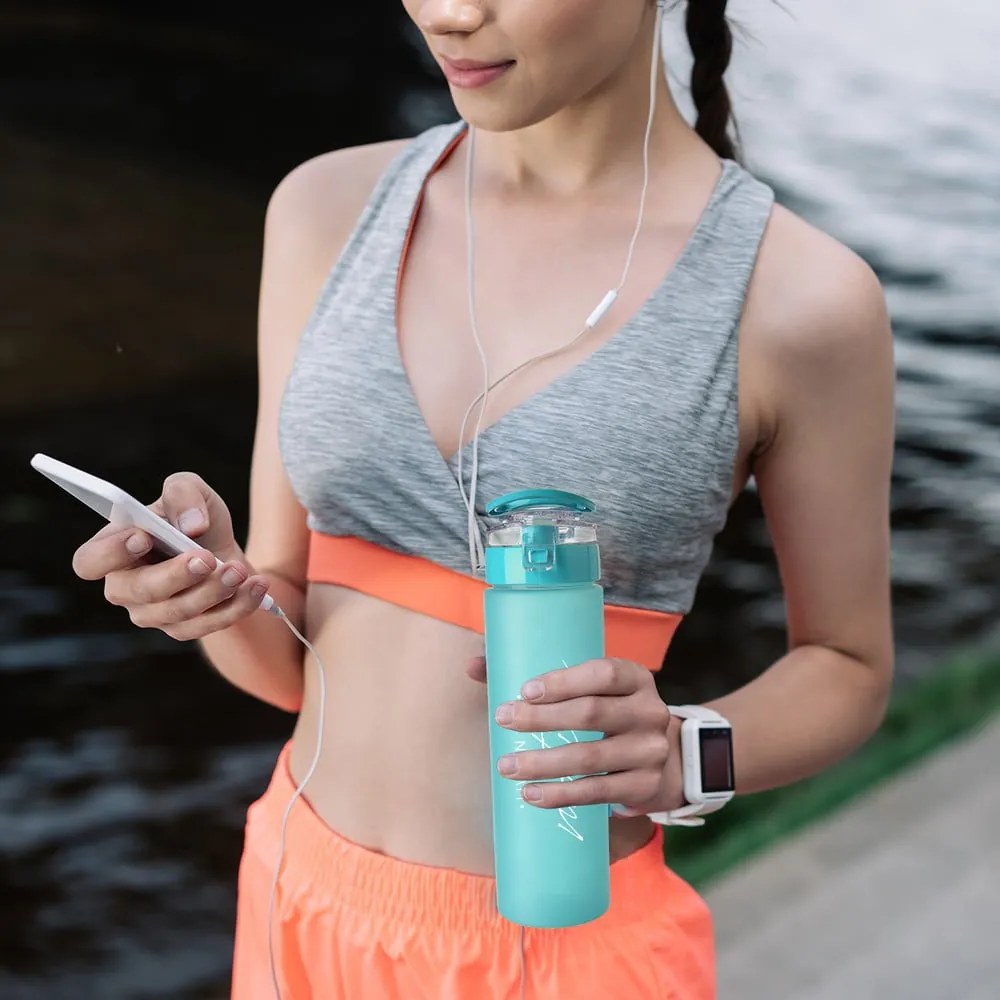 Bottiglia blu tritan 630 ml Atlas - Orion