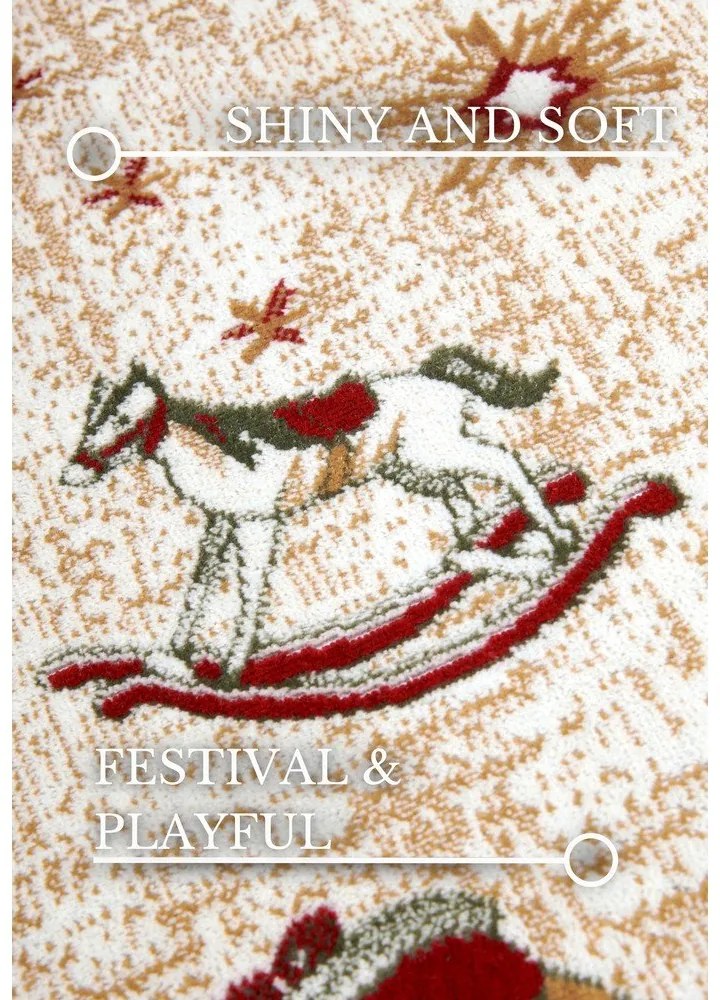 Tappeto rosso natalizio in cotone 50x80 cm Toy's Delight Red Christmas - Villeroy&amp;Boch