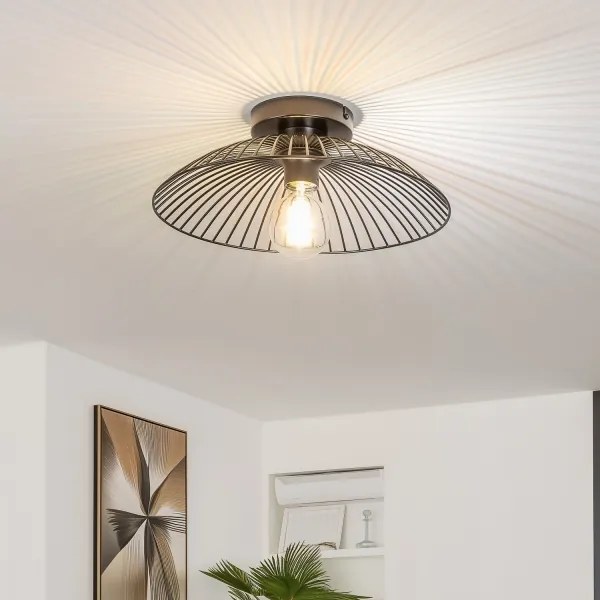 Paralume universale CURITIBA Ø 26 cm nero