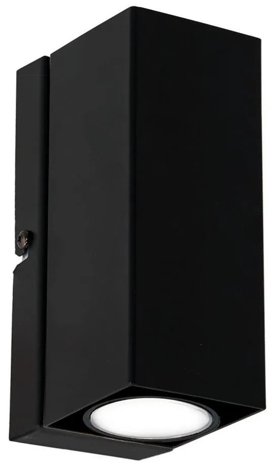 Applique WALL 1xGU10/8W/230V nero