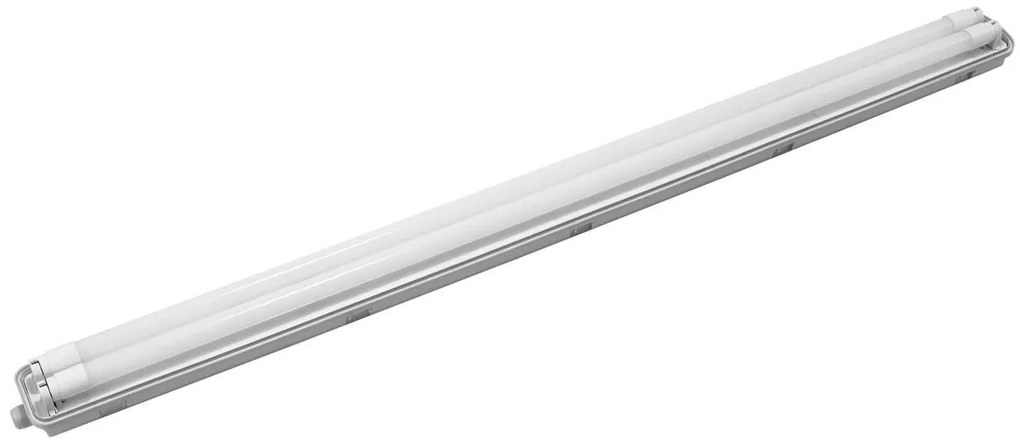 Plafoniera IP66 per 2 tubi LED 120cm - (Unilaterale) - Serie Professional