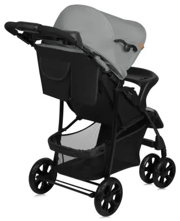 Lionelo - Passeggino EMMA PLUS grigio/nero