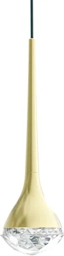 Open Design OR86171 - Lampadario LED sospeso con cavo CRIMA LED/7W/230V, ottone