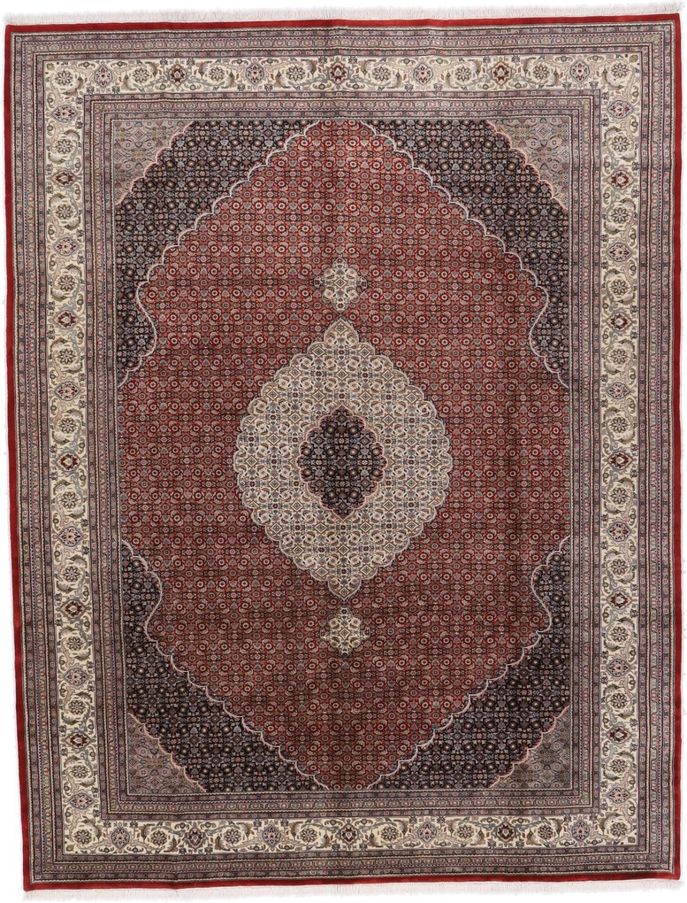 Tabriz Tappeto orientale 300x390 (Indian) Annodato A Mano
