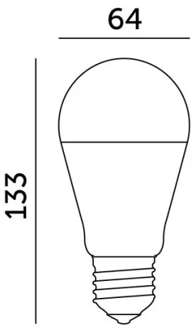 Lampadina LED GS E27/17W/230V 3000K
