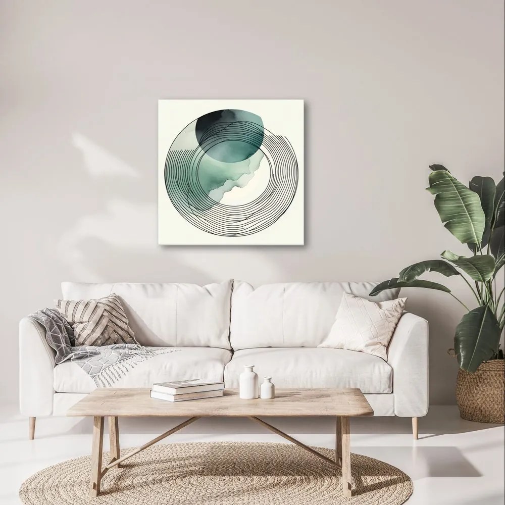 Quadro su tela – Cerchi in armonia