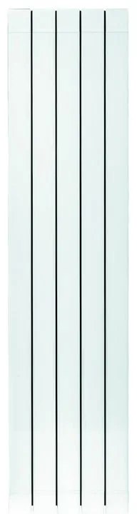 Radiatore acqua calda PRODIGE SUPERIOR in alluminio, 5 elementi, interasse 600 mm, bianco