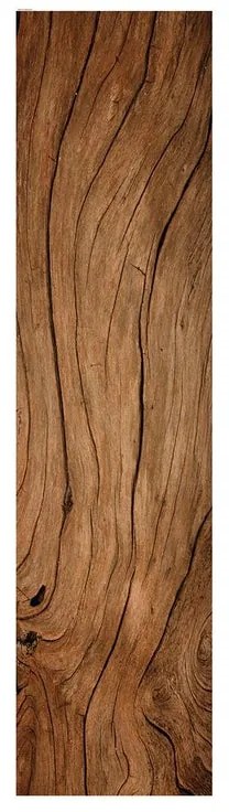 Pannello mdf decoro legno quercia L 120 x H 60 cm Sp 19 mm multicolore