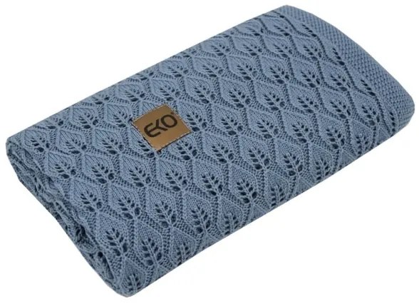 EKO - Coperta in bambù ROSE 80x100 cm blu