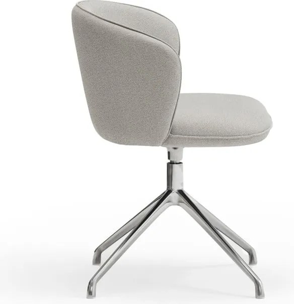 Set di sedie da pranzo grigio chiaro in imbottito 2 pz Add – Teulat