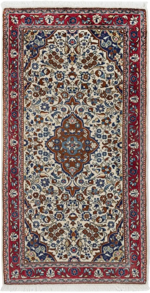 Sarouk Tappeto 130x70 (Iran) Annodato A Mano