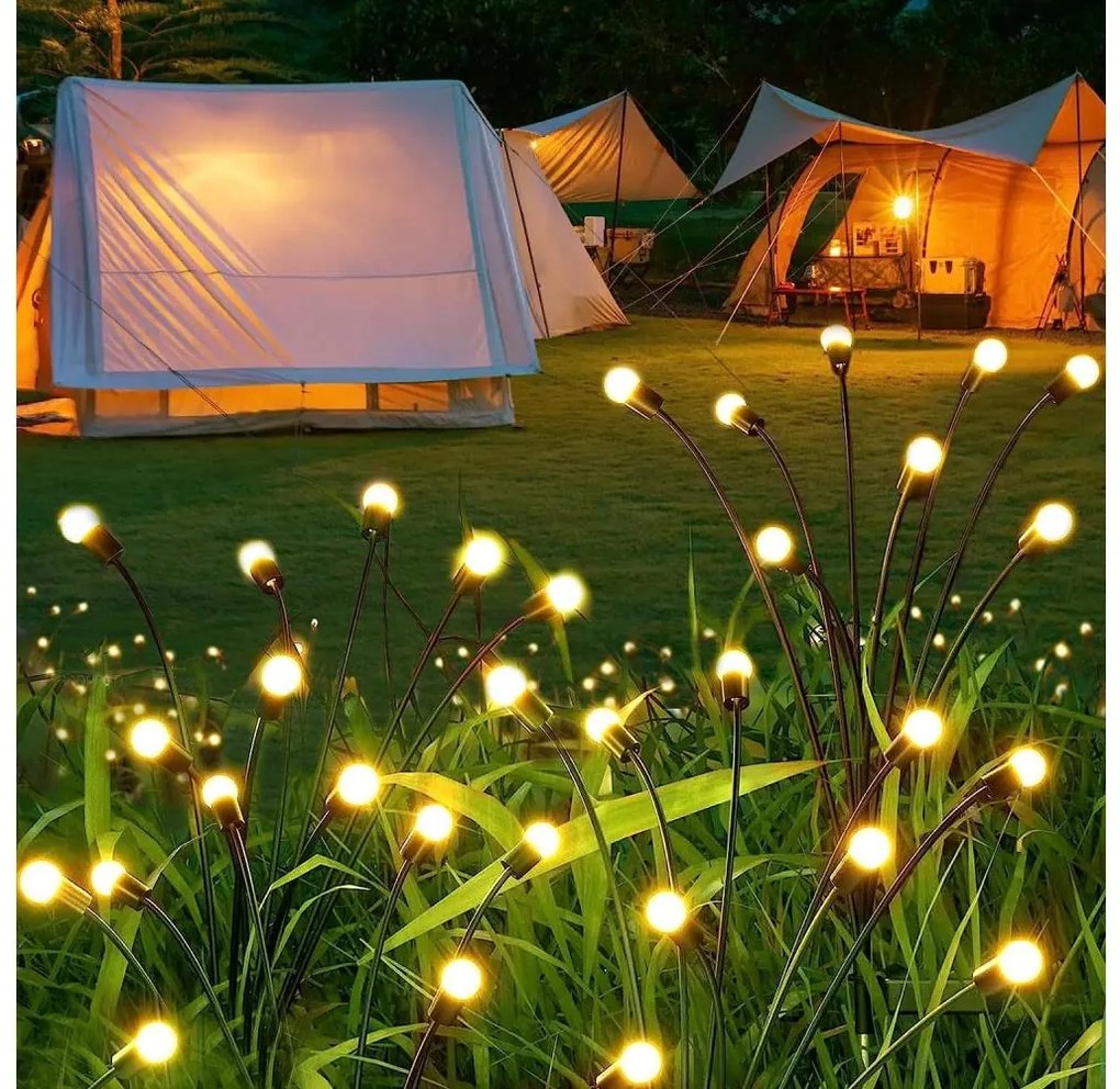 LED Luce solare decorativa 6xLED/1,2V 3000K 73 cm 600 mAh IP44