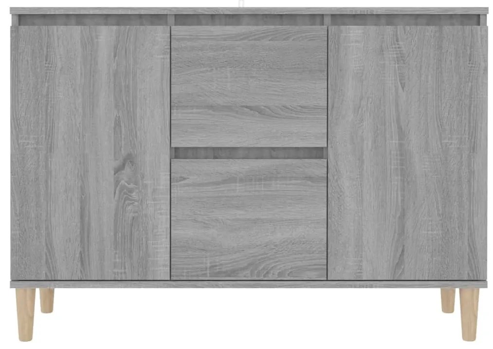 Credenza grigio sonoma 103,5x35x70 cm in legno ingegnerizzato